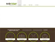 Tablet Screenshot of oakridgeelectric.com